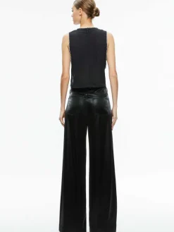 Women Alice and Olivia Amal Embellished Tank With Bandeau