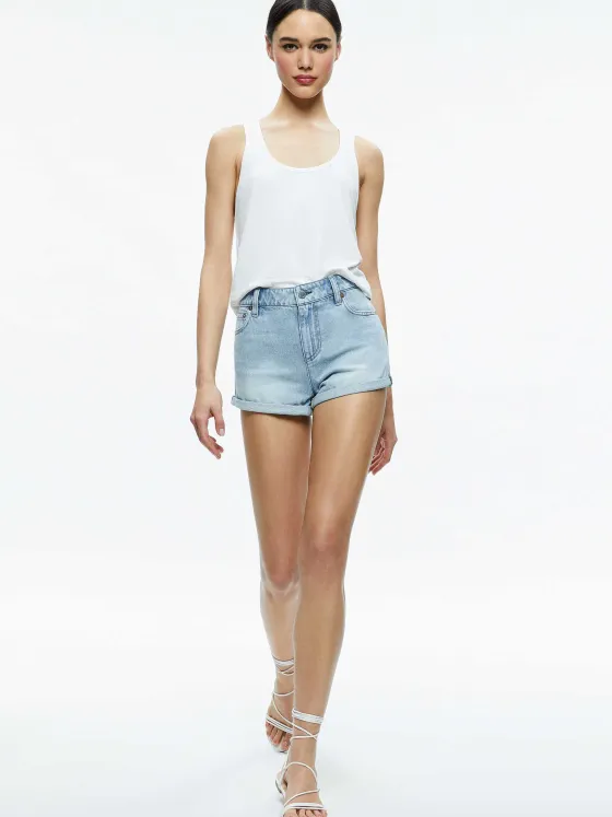 Women Alice and Olivia Avril Boxy Tank