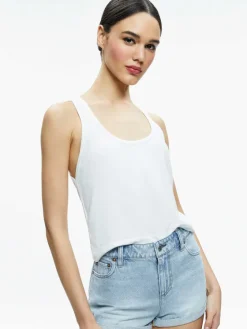 Women Alice and Olivia Avril Boxy Tank