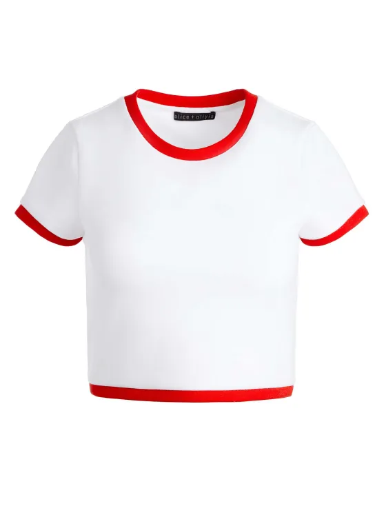 Women Alice and Olivia Baby Tee