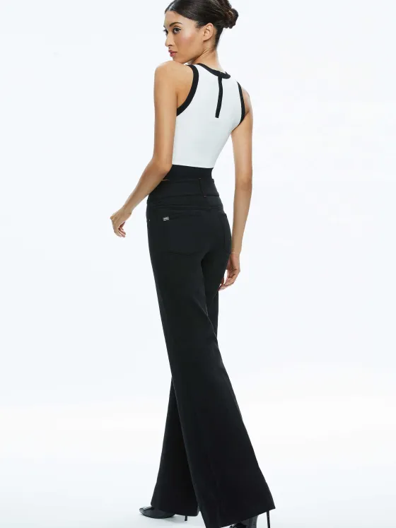 Women Alice and Olivia Boyd Crewneck Tank