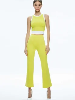 Women Alice and Olivia Boyd Crewneck Tank