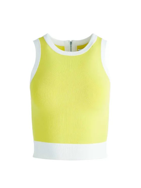 Women Alice and Olivia Boyd Crewneck Tank