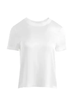 Women Alice and Olivia Braden Drop Shoulder Tee
