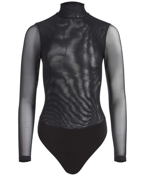 Women Alice and Olivia Clarinda Turtleneck Bodysuit