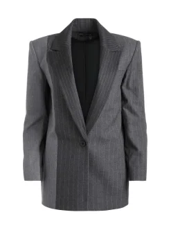 Women Alice and Olivia Colley Notch Collar Blazer