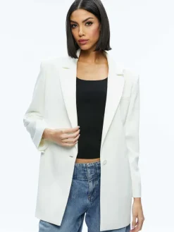 Women Alice and Olivia Colley Oversized Blazer