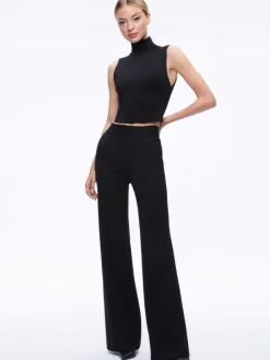 Women Alice and Olivia Deanna High Waisted Bootcut Pant