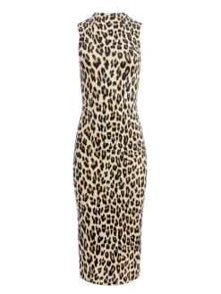 Women Alice and Olivia Delora Fitted Mock Neck Dress