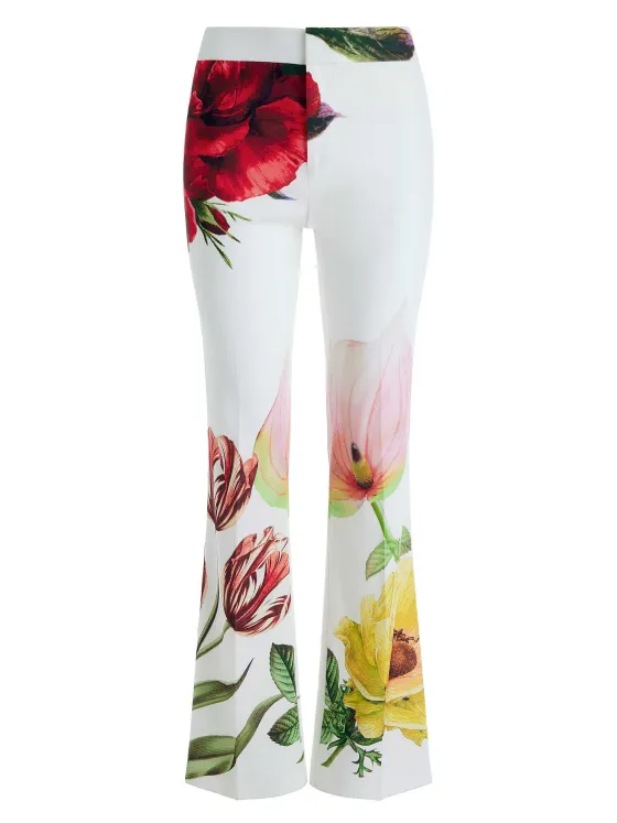 Women Alice and Olivia Denny Notch Collar Boyfriend Blazer + Livi Mid Rise Trouser