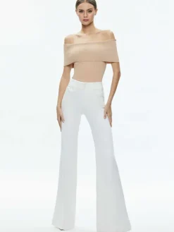 Women Alice and Olivia Dolan Foldover Sleeveless Pullover