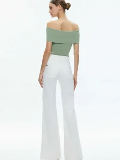 Women Alice and Olivia Dolan Foldover Sleeveless Pullover