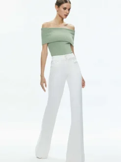 Women Alice and Olivia Dolan Foldover Sleeveless Pullover