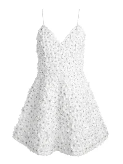 Women Alice and Olivia Domenica Embellished Mini Gown