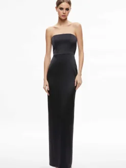 Women Alice and Olivia Doreen Strapless Maxi Dress