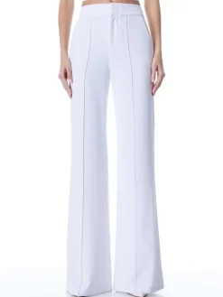 Women Alice and Olivia Dylan High Waisted Wide Leg Pant
