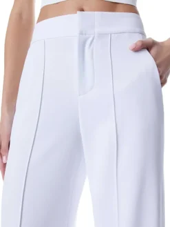 Women Alice and Olivia Dylan High Waisted Wide Leg Pant