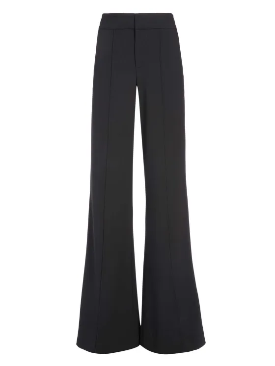 Women Alice and Olivia Dylan High Waisted Wide Leg Pant