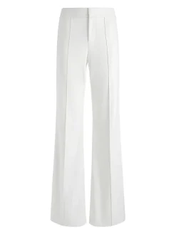 Women Alice and Olivia Dylan Vegan Leather Wide Leg Pant