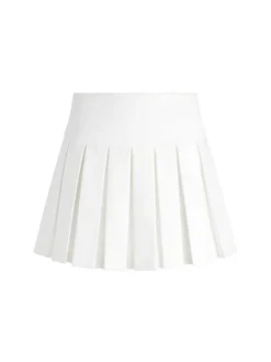 Women Alice and Olivia Emilie Box Pleat Mini Skirt