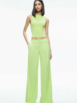 Women Alice and Olivia Eric Low Rise Pant