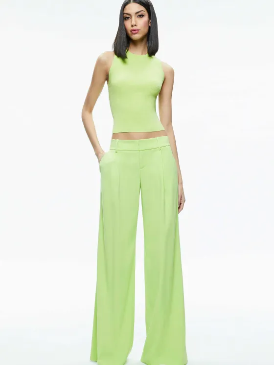 Women Alice and Olivia Eric Low Rise Pant