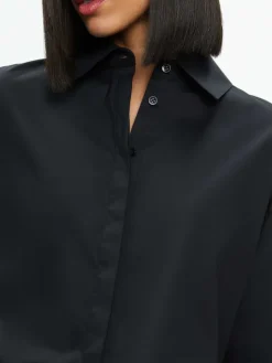 Women Alice and Olivia Finely High-Low Blouse