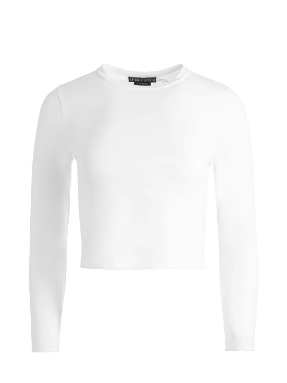 Women Alice and Olivia Fitted Tee