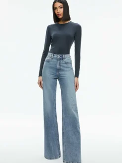 Women Alice and Olivia Fitted Tee