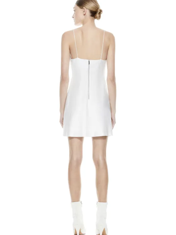 Women Alice and Olivia Harmony Mini Slip Dress