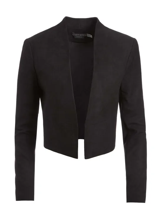 Women Alice and Olivia Harvey Suede Jacket