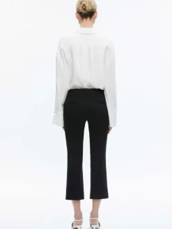 Women Alice and Olivia Janis Low Rise Cropped Flare Pant