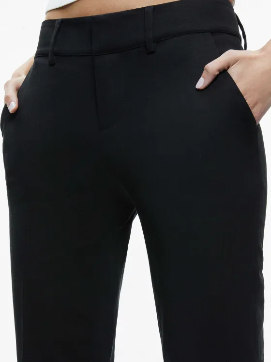 Women Alice and Olivia Janis Low Rise Cropped Flare Pant