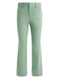 Women Alice and Olivia Janis Low Rise Cropped Flare Pant