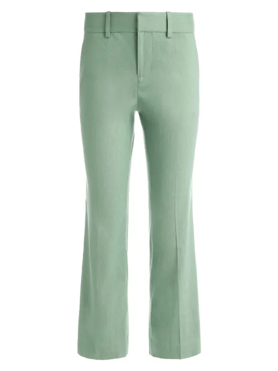 Women Alice and Olivia Janis Low Rise Cropped Flare Pant