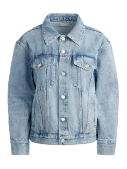 Women Alice and Olivia Jeff Oversized Denim Jacket