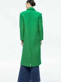 Women Alice and Olivia Jimmy Oversized Coat With Long Lapel