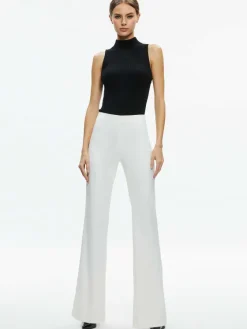 Women Alice and Olivia Lara Side Slit Pant