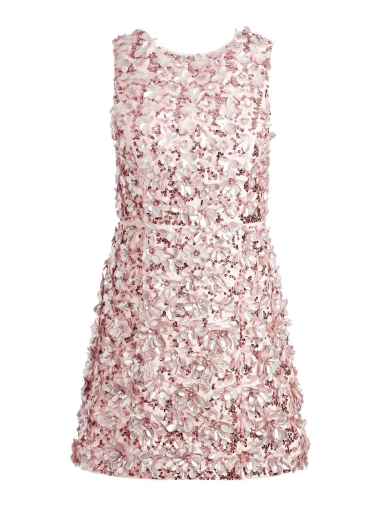 Women Alice and Olivia Lindsey Embellished Mini Gown