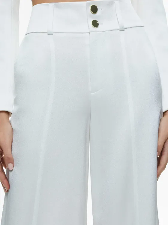 Women Alice and Olivia Mame High Rise Wide Leg Pant