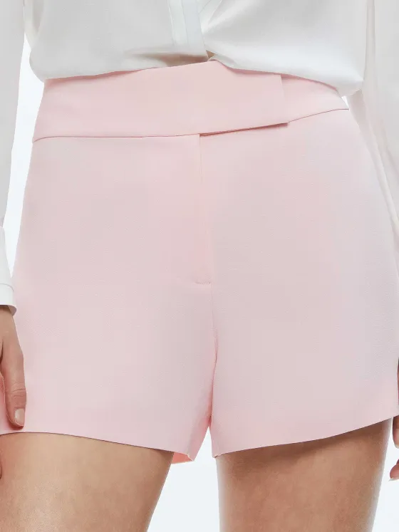 Women Alice and Olivia Mara Crossover Waistband Clean Short