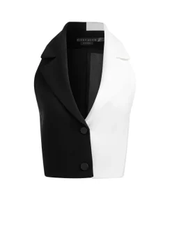 Women Alice and Olivia Meri Color Block Blazer Top + Pompey Color Block Pant
