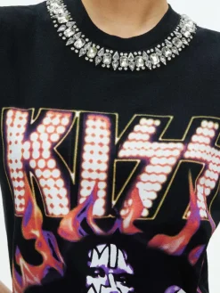 Women Alice and Olivia Miller Embellished Muscle Tank