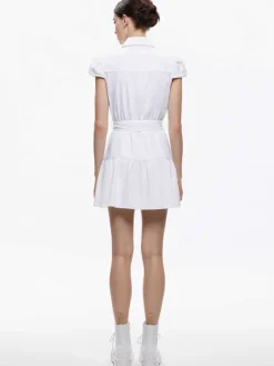 Women Alice and Olivia Miranda Mini Denim Dress