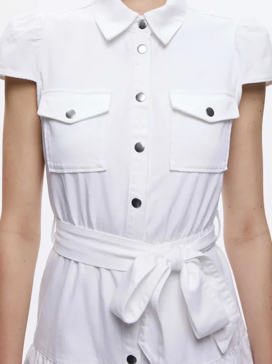 Women Alice and Olivia Miranda Mini Denim Dress