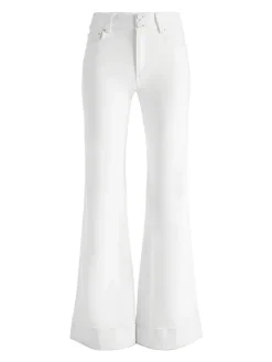 Women Alice and Olivia Missa 5 Pocket High Rise Wide Leg Jean