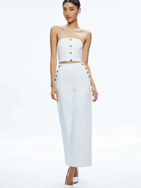 Women Alice and Olivia Narin High Rise Jean