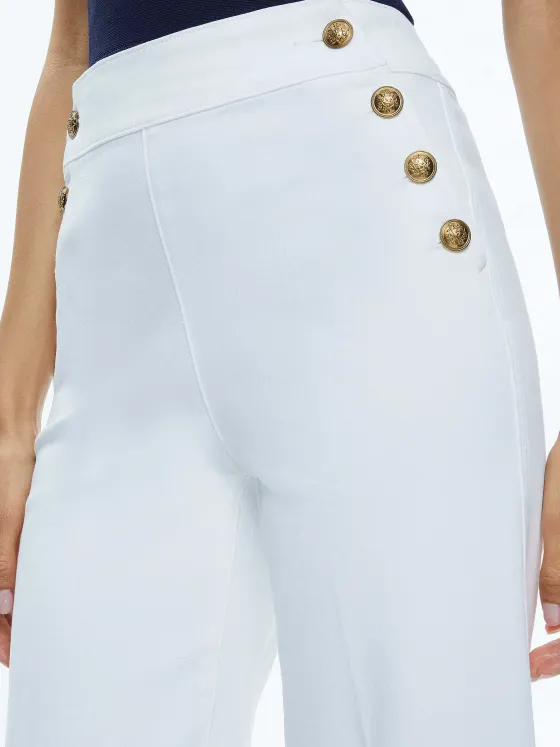 Women Alice and Olivia Narin High Rise Jean