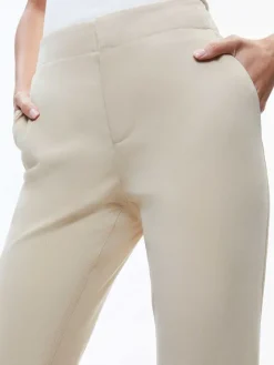 Women Alice and Olivia Nicky Chino Waistband Slim Ankle Pant