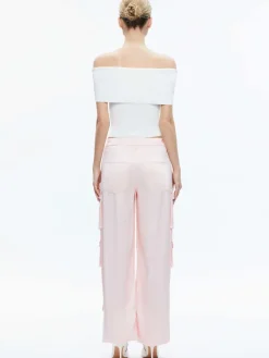 Women Alice and Olivia Olympia Mid Rise Baggy Cargo Pants